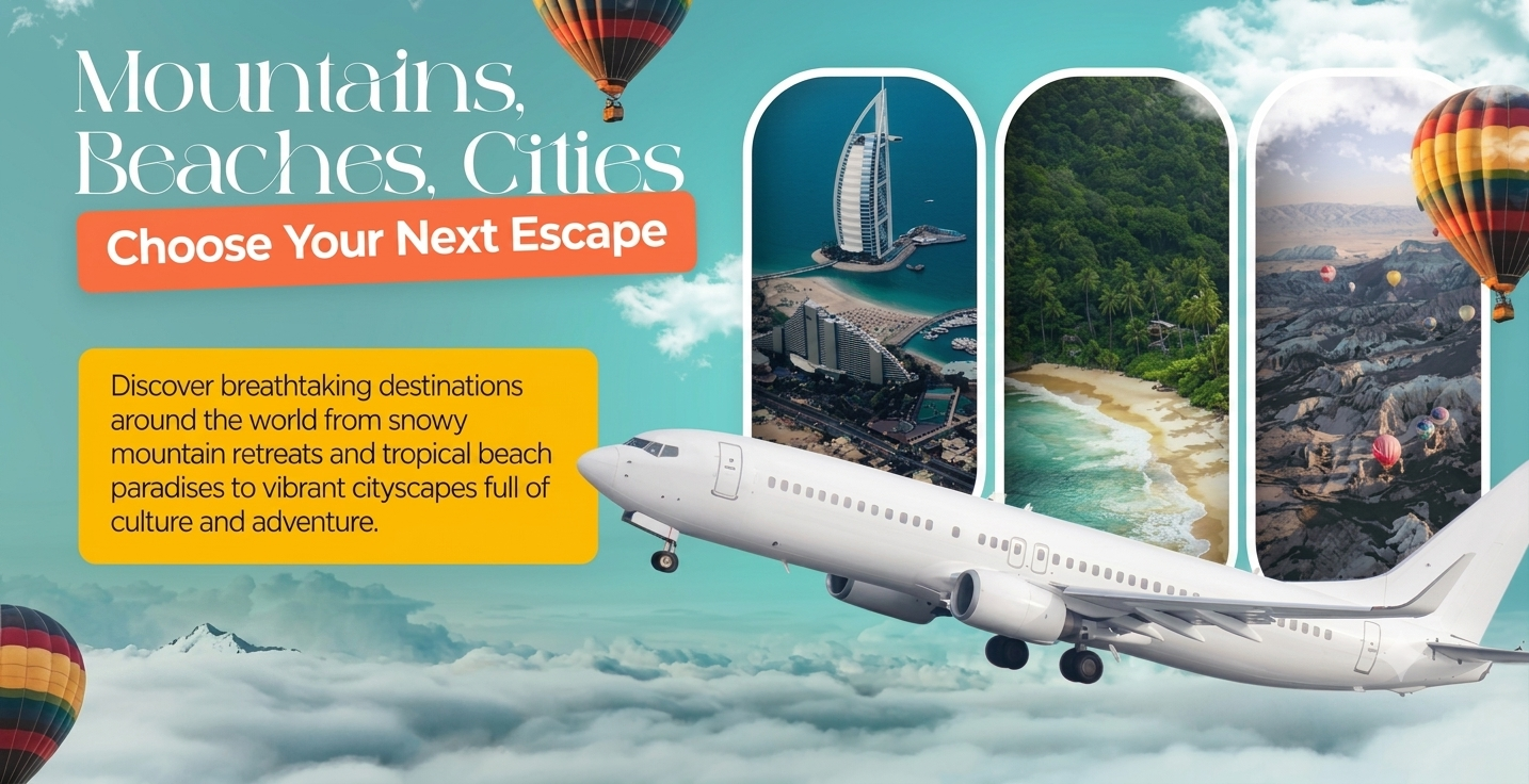 Book your next flight with Ticket to Africa - domestic and international travel